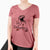 Thankful Snake - Spike - Women's V-neck Shirt