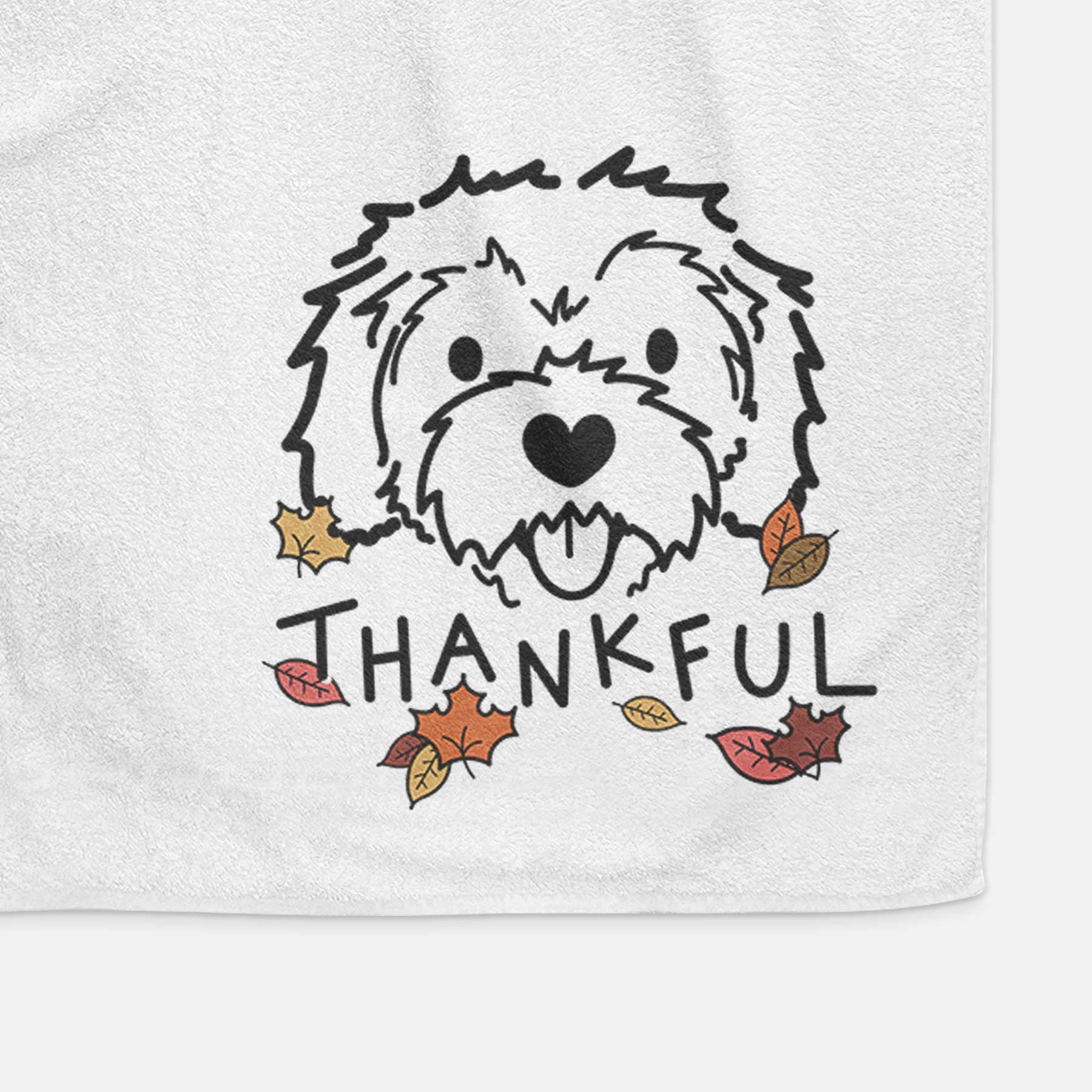 Thankful Cockapoo - Sprinkles - Decorative Hand Towel