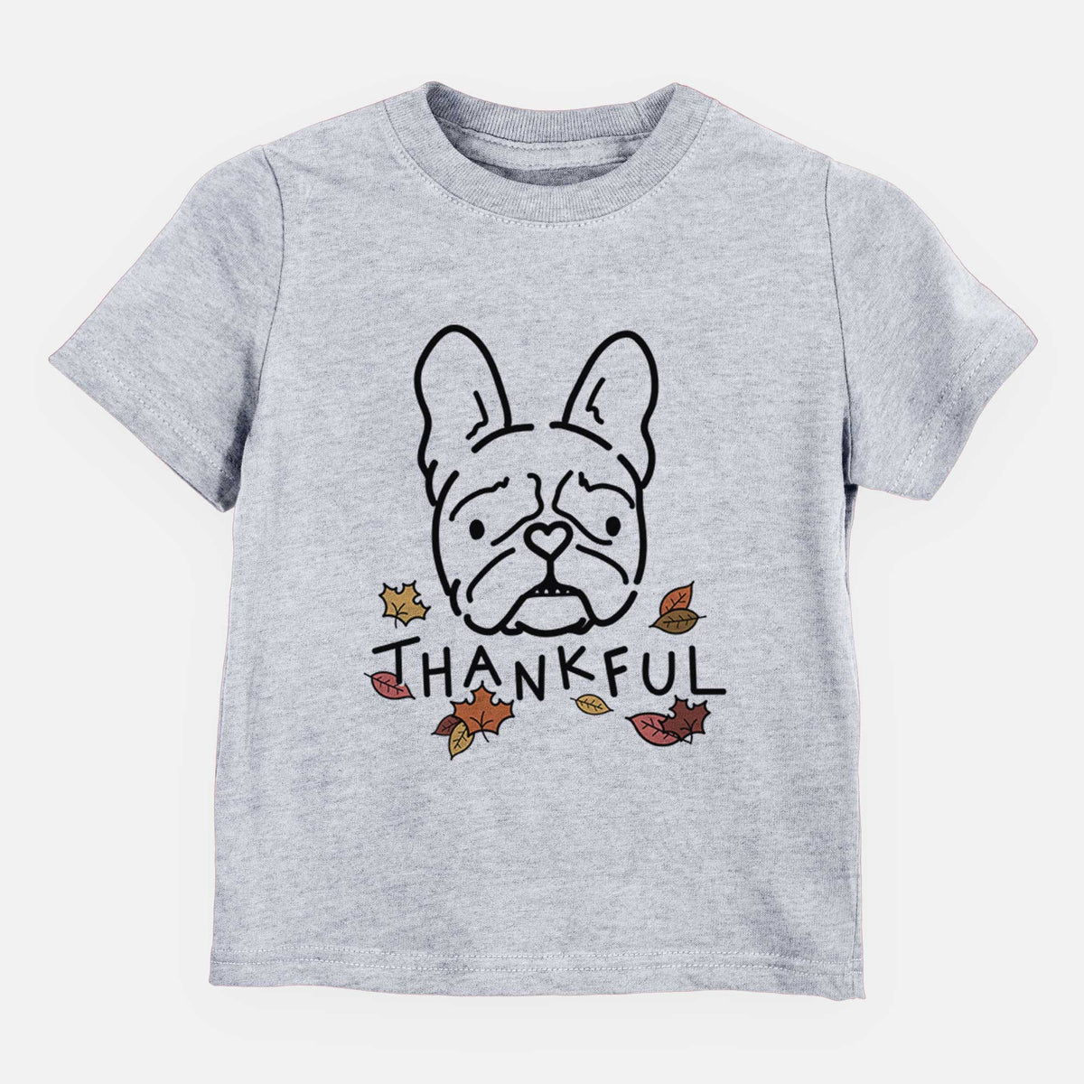 Thankful French Bulldog - Squishy - Kids/Youth/Toddler Shirt