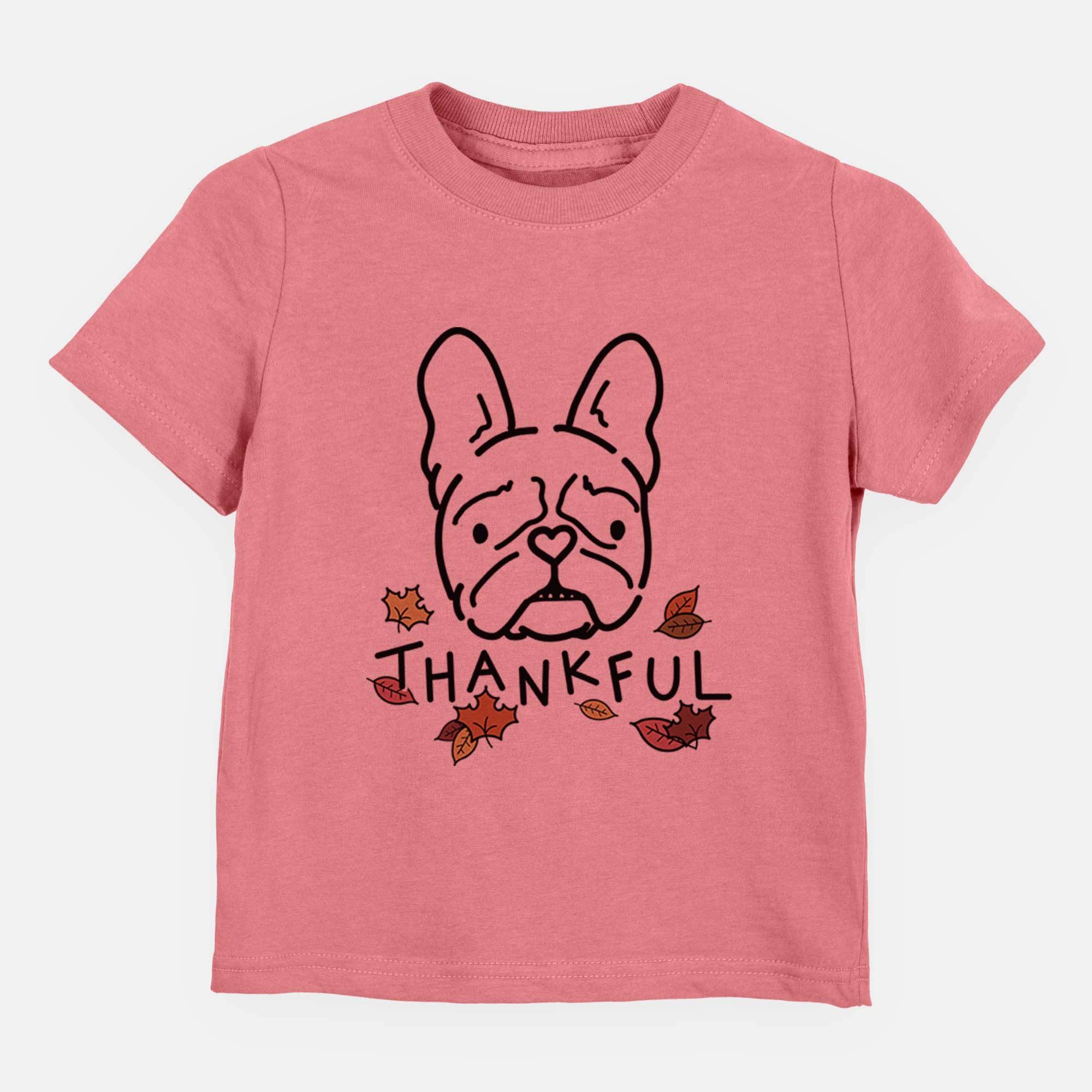 Thankful French Bulldog - Squishy - Kids/Youth/Toddler Shirt