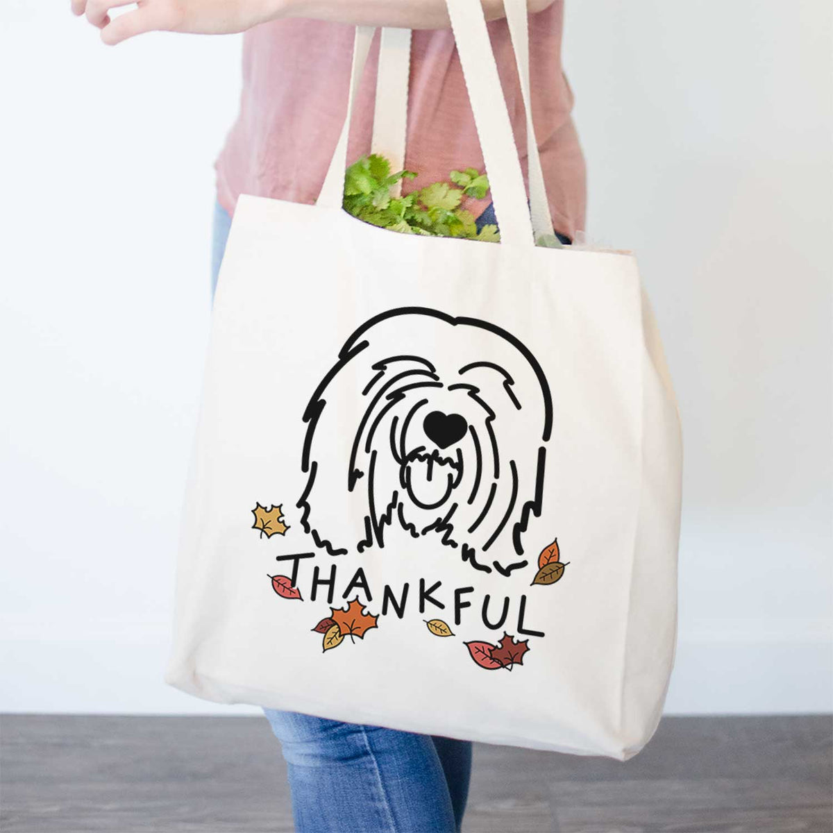 Thankful Tibetan Mastiff - Stan - Tote Bag