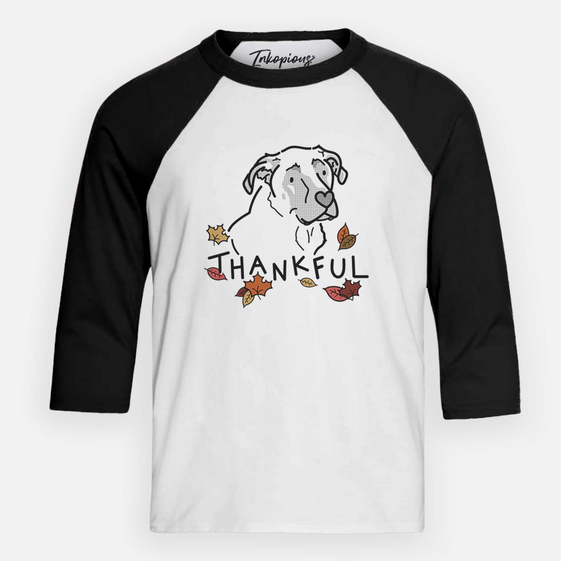 Thankful Mastiff German Shepherd Mix - Tank - Youth 3/4 Long Sleeve