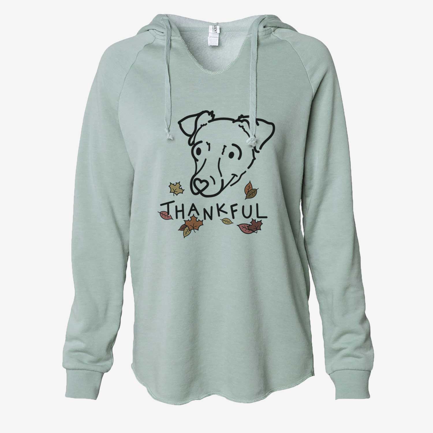 Thankful Chiweenie - Tater Tot - Cali Wave Hooded Sweatshirt