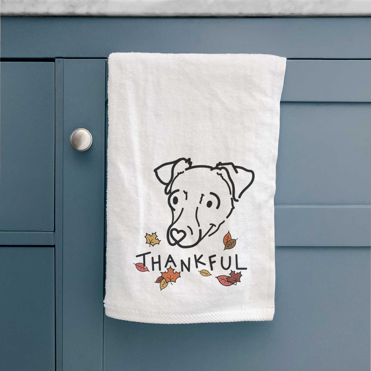 Thankful Chiweenie - Tater Tot - Decorative Hand Towel