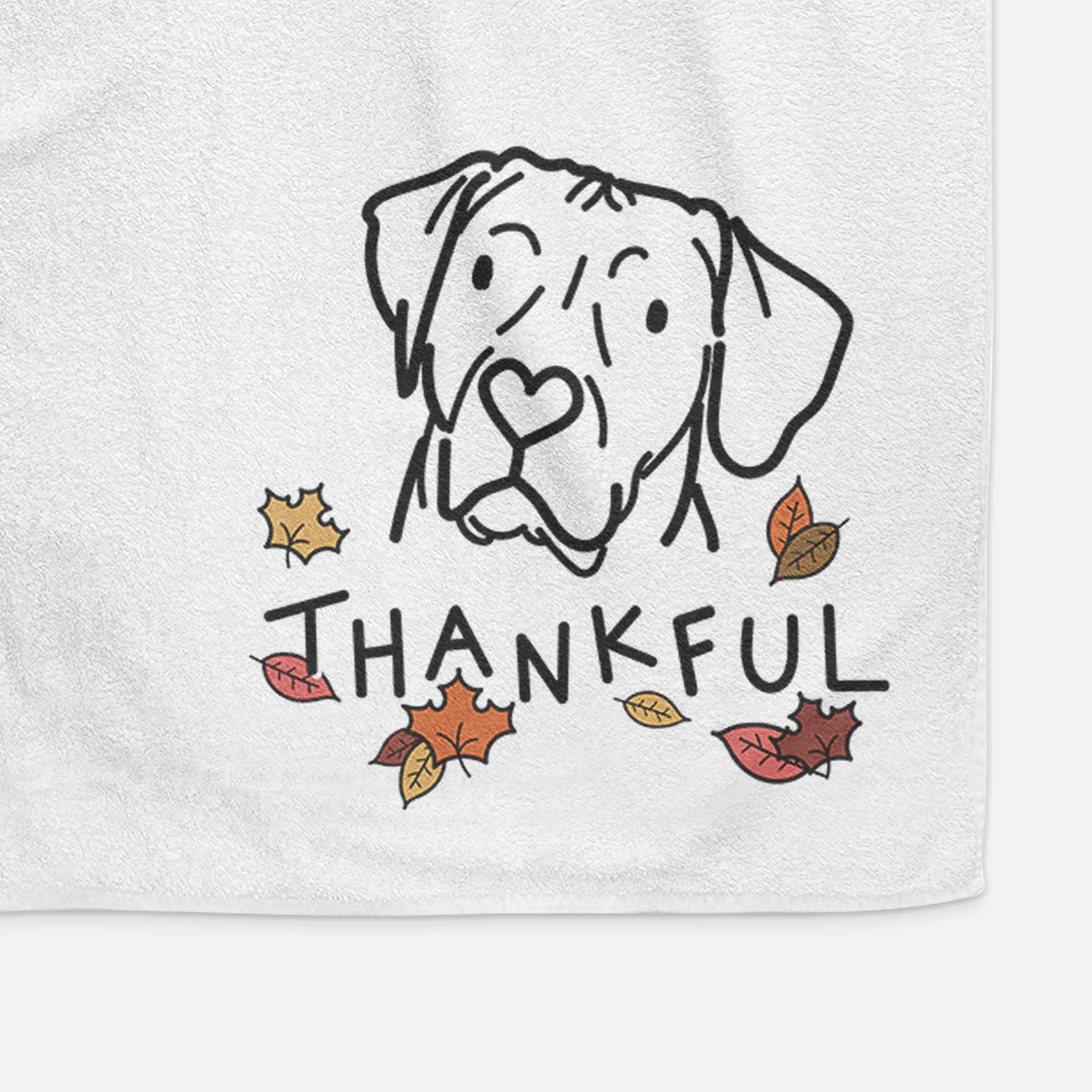 Thankful Rhodesian Ridgeback - Tito - Decorative Hand Towel