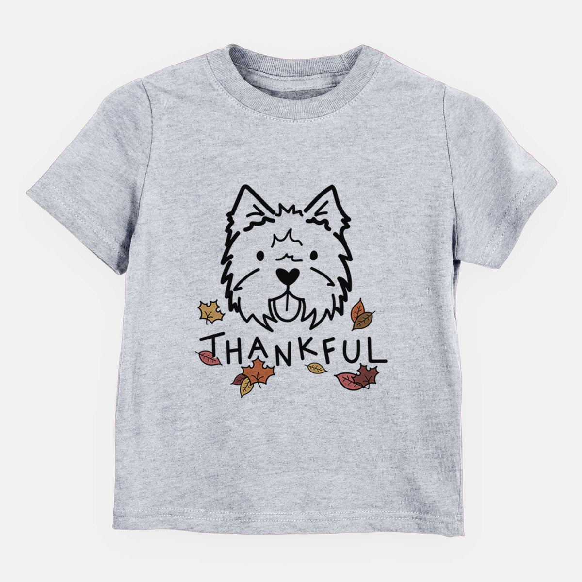 Thankful West Highland Terrier - Kids/Youth/Toddler Shirt