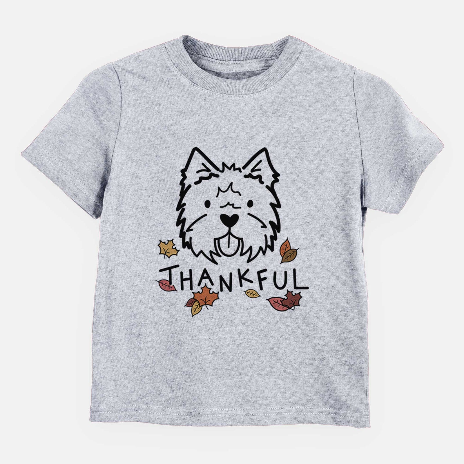 Thankful West Highland Terrier - Kids/Youth/Toddler Shirt