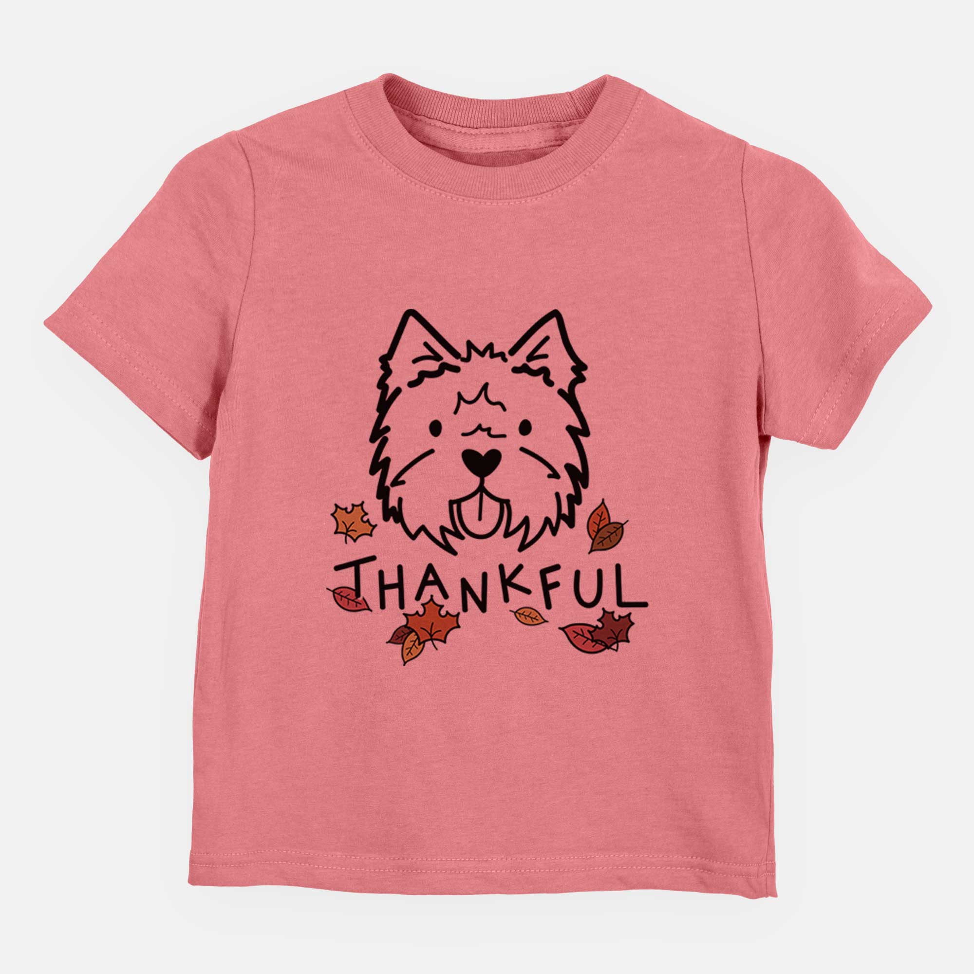 Thankful West Highland Terrier - Kids/Youth/Toddler Shirt