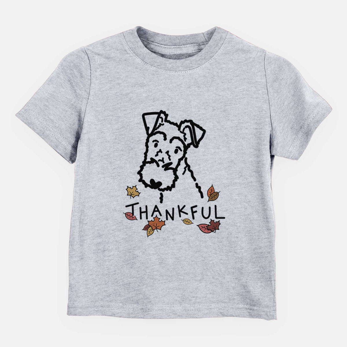 Thankful Wire Fox Terrier - Kids/Youth/Toddler Shirt