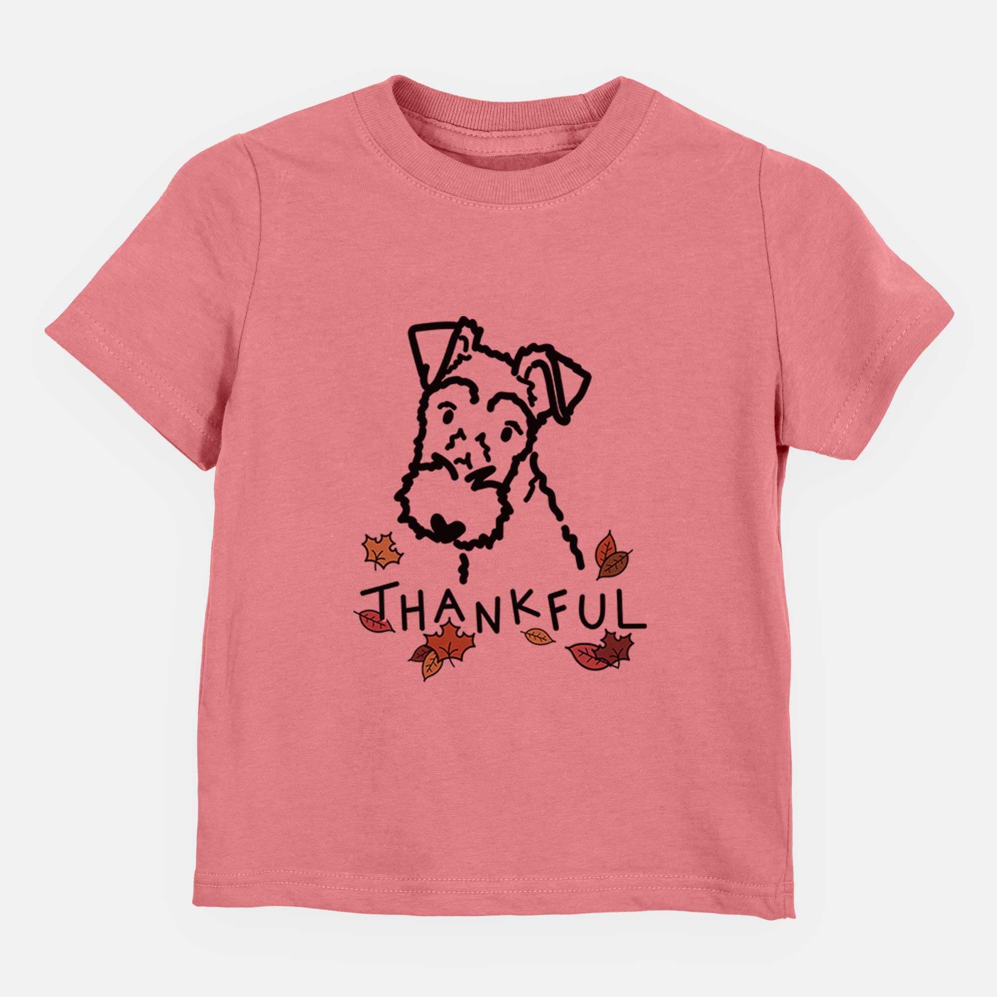 Thankful Wire Fox Terrier - Kids/Youth/Toddler Shirt