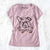 Thankful Terrier Mix - Ziggy - Women's V-neck Shirt