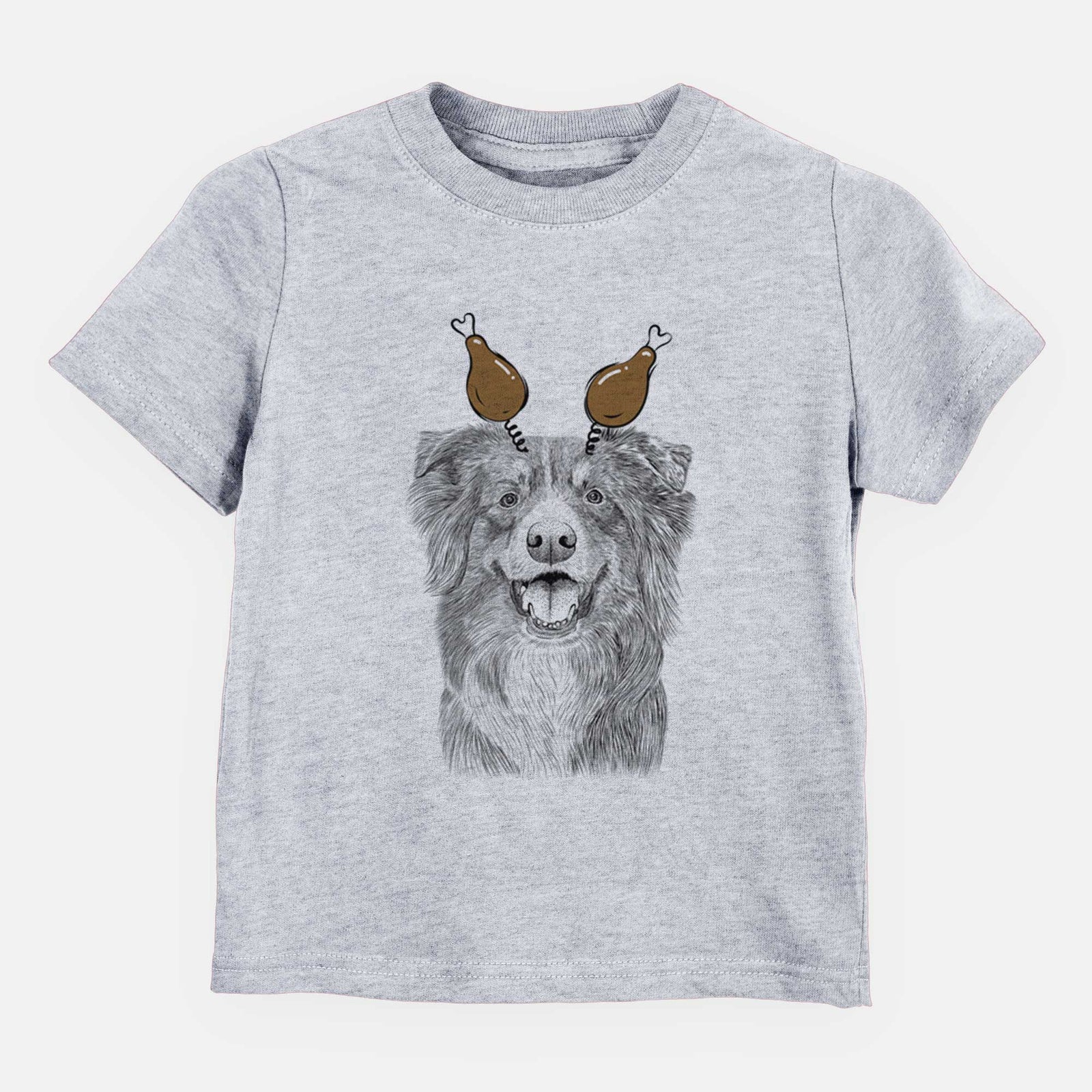 Thanksgiving Aussie Parker the Australian Shepherd - Kids/Youth/Toddler Shirt