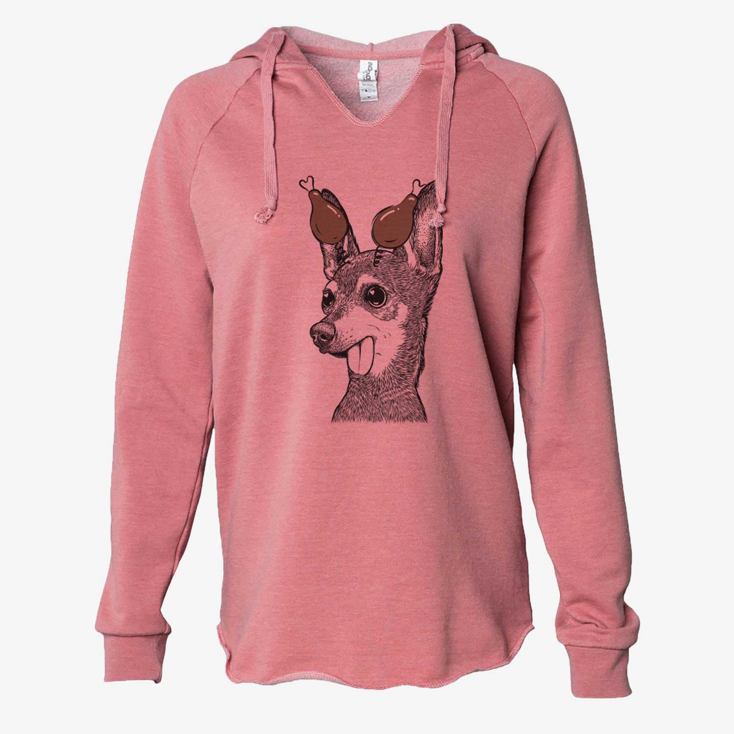 Thanksgiving Aaron the Chihuahua - Cali Wave Hooded Sweatshirt