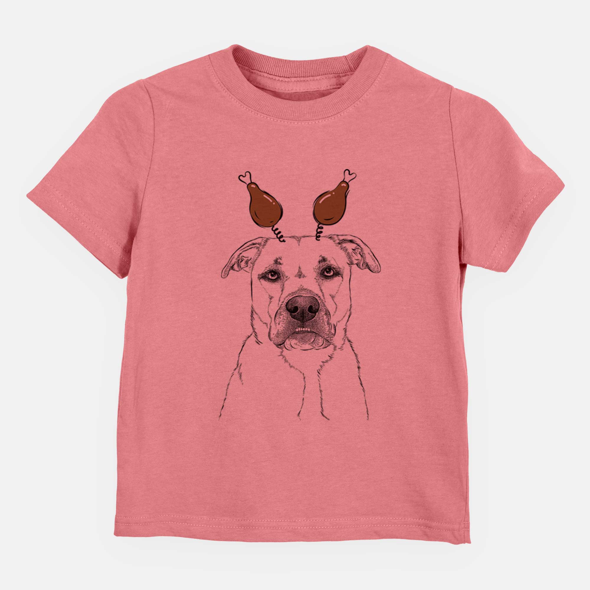 Thanksgiving Abby the Boxer Beagle Mix - Kids/Youth/Toddler Shirt