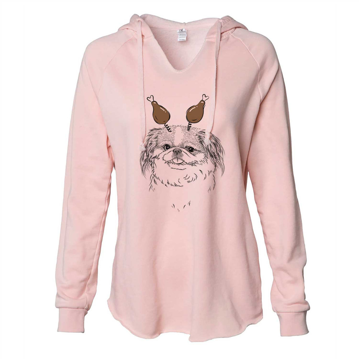 Thanksgiving Abra Bean the Pekingese - Cali Wave Hooded Sweatshirt