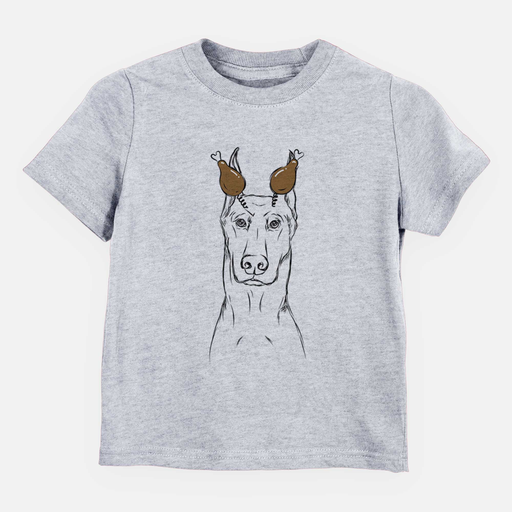 Thanksgiving Ace the Doberman Pinscher - Kids/Youth/Toddler Shirt