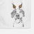 Ace Boogie the Mixed Breed Decorative Hand Towel