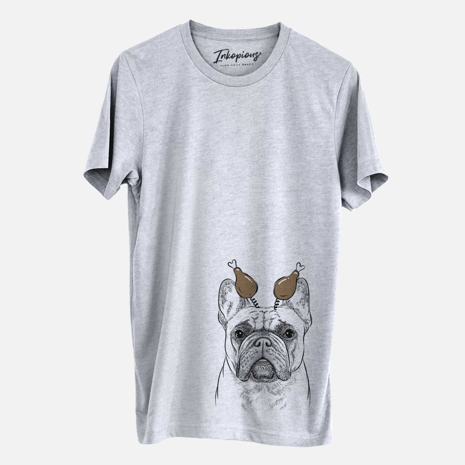 Thanksgiving Acelynn the French Bulldog - Unisex Crewneck