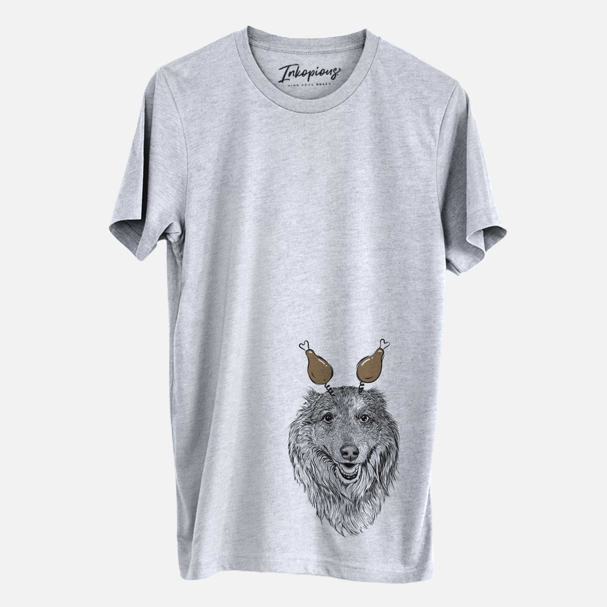 Thanksgiving Addie the Collie Mix - Unisex Crewneck