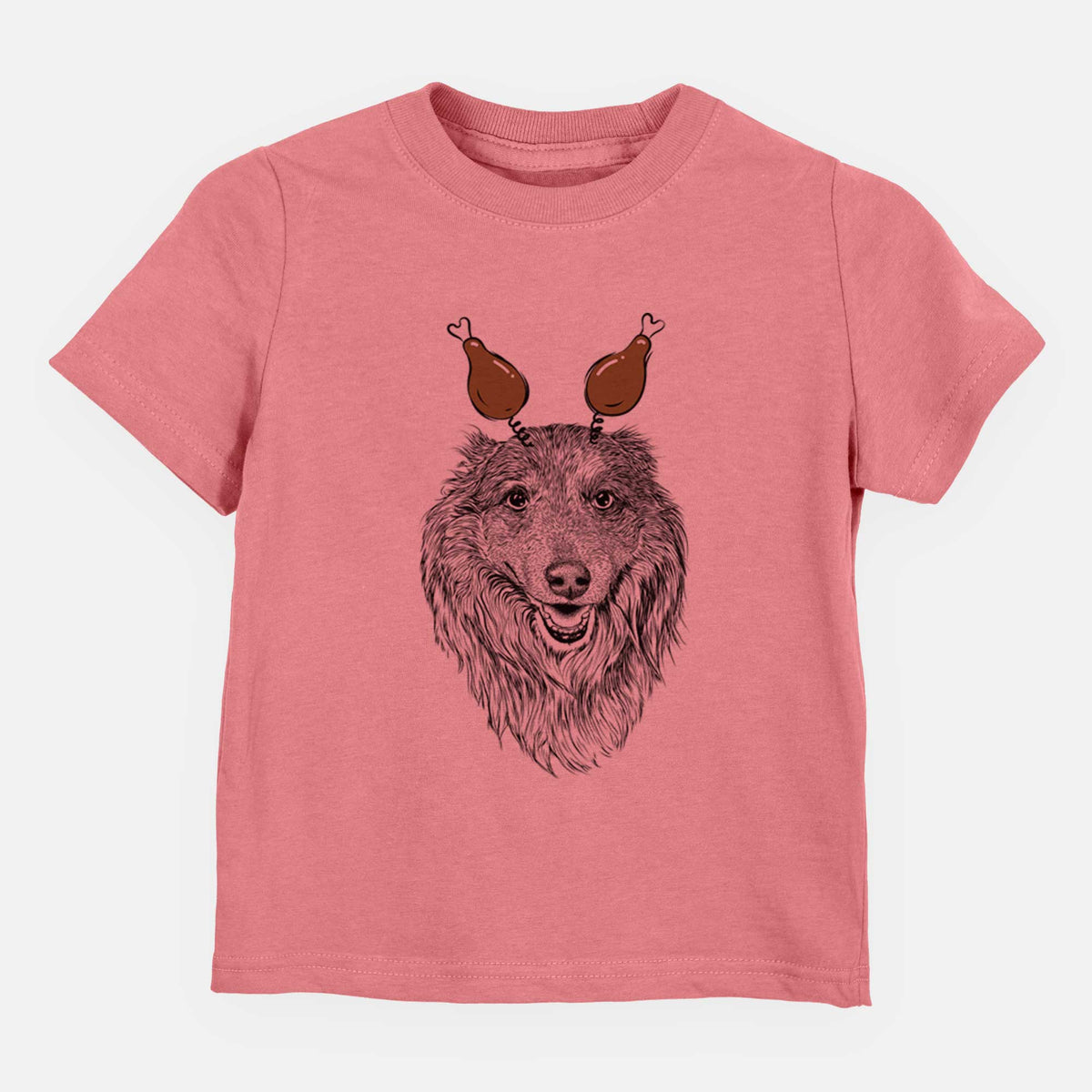 Thanksgiving Addie the Collie Mix - Kids/Youth/Toddler Shirt