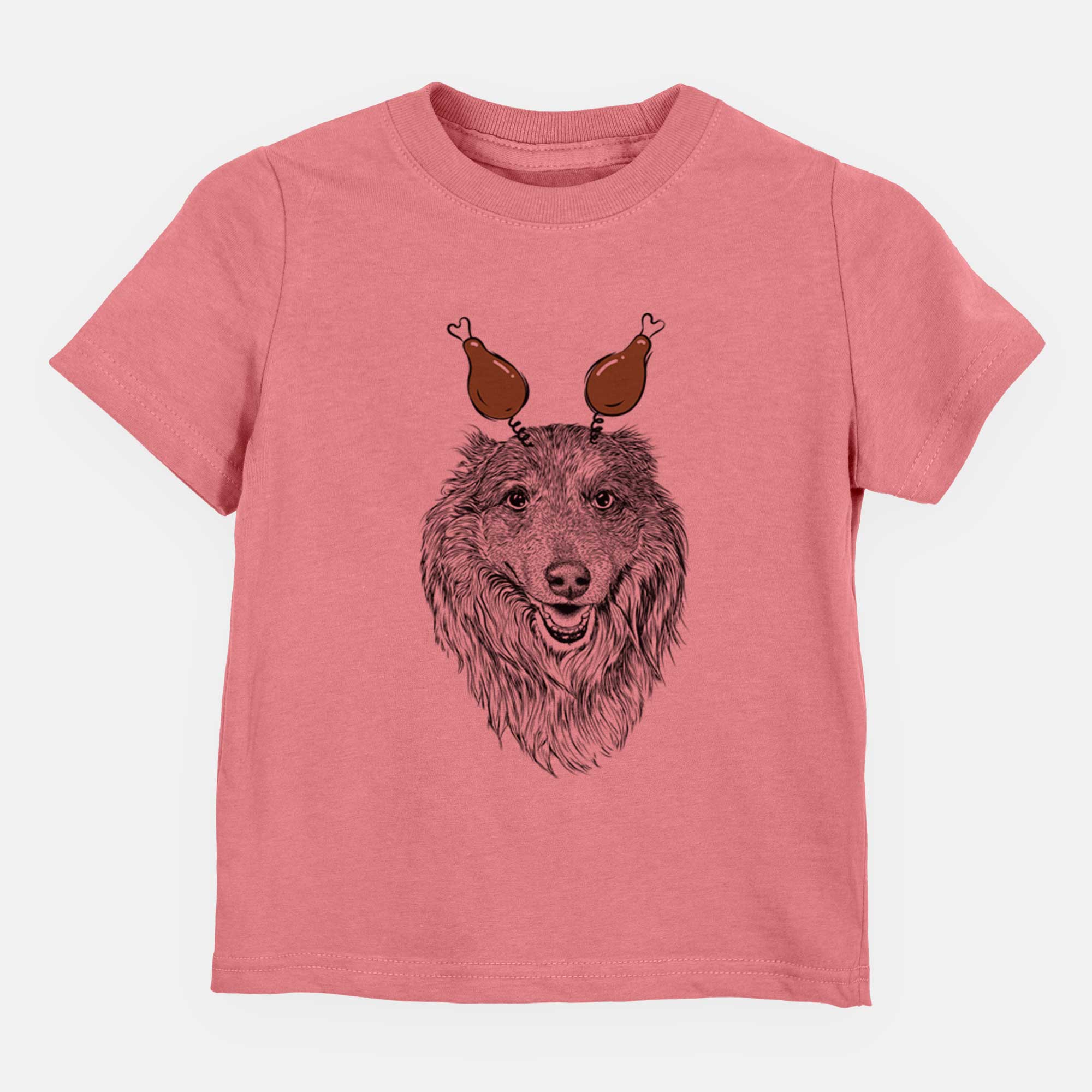 Thanksgiving Addie the Collie Mix - Kids/Youth/Toddler Shirt