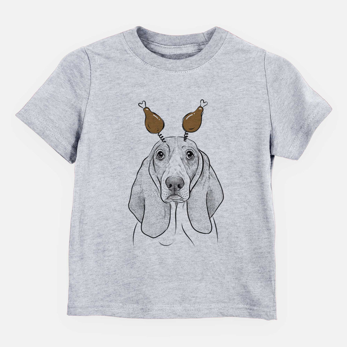 Thanksgiving Addison the Basset Hound - Kids/Youth/Toddler Shirt