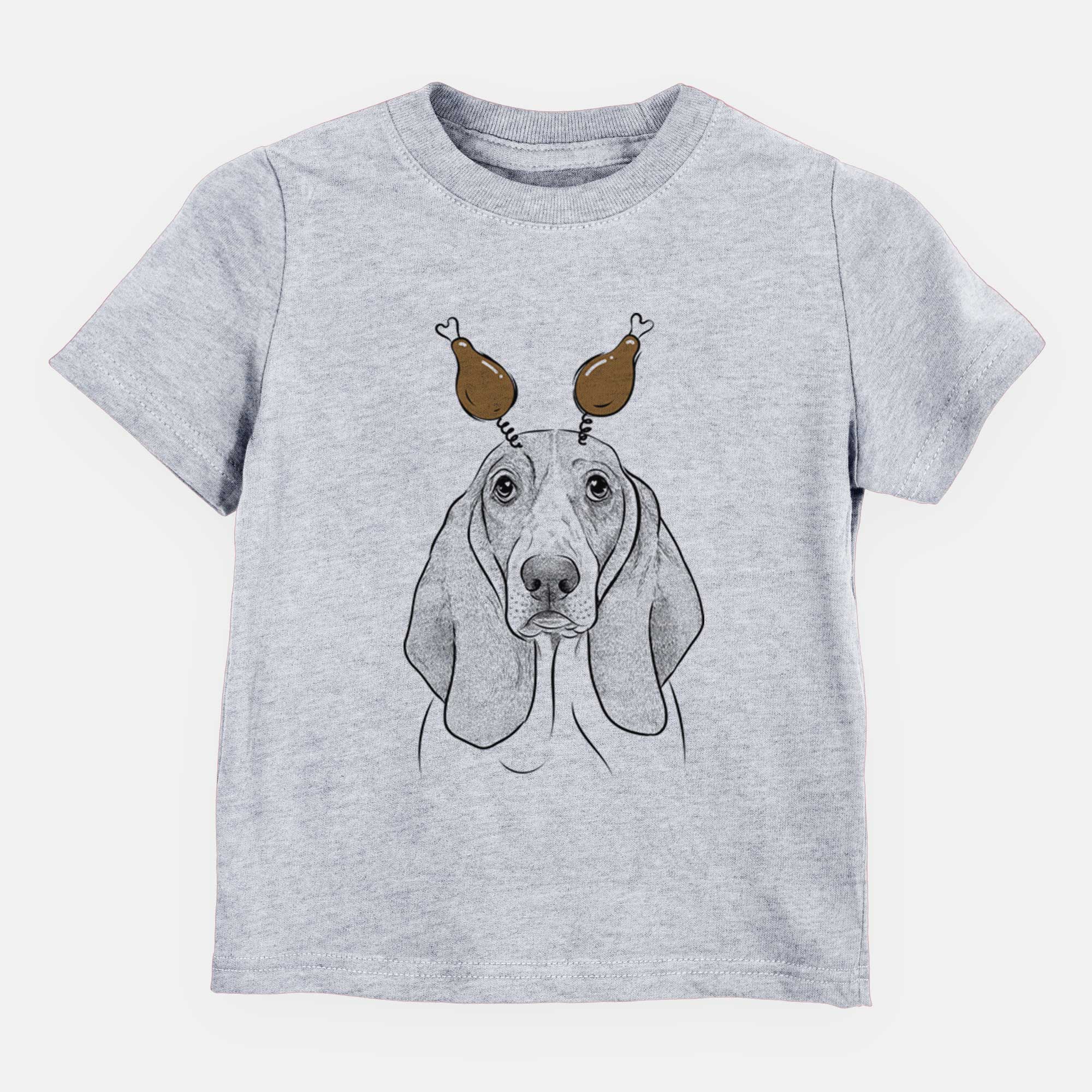 Thanksgiving Addison the Basset Hound - Kids/Youth/Toddler Shirt