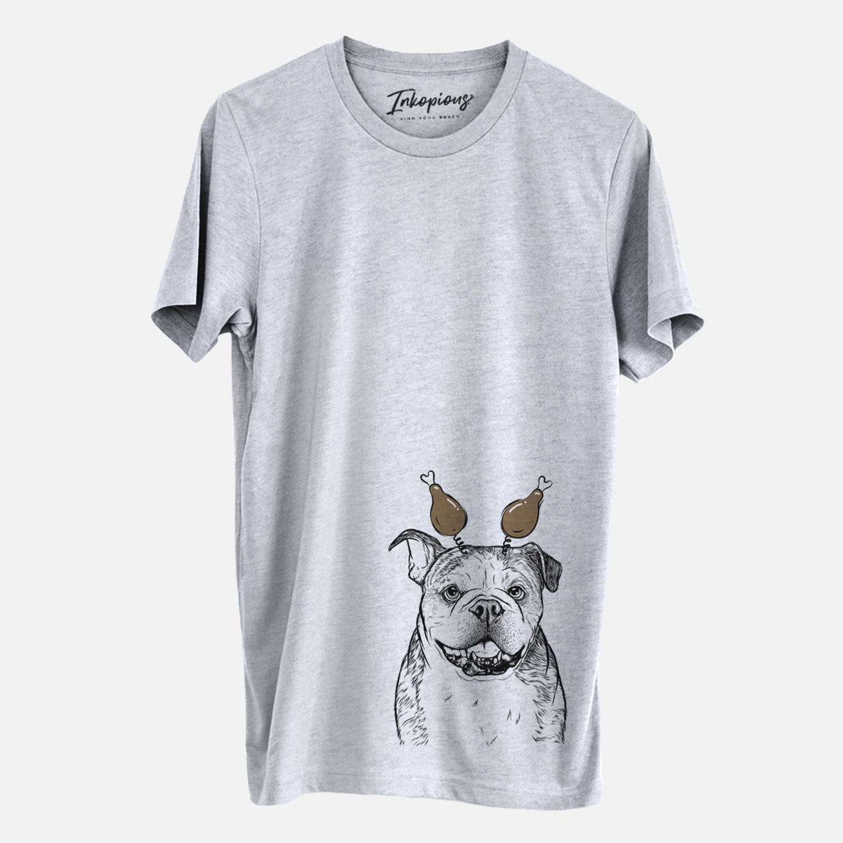 Thanksgiving Agatha the Boston Bulldog - Unisex Crewneck