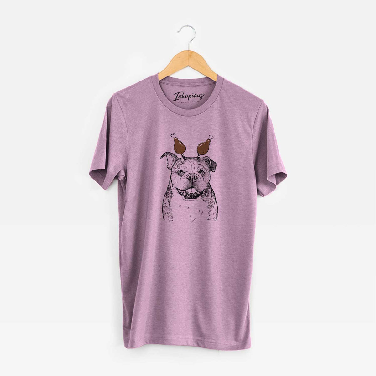 Thanksgiving Agatha the Boston Bulldog - Unisex Crewneck