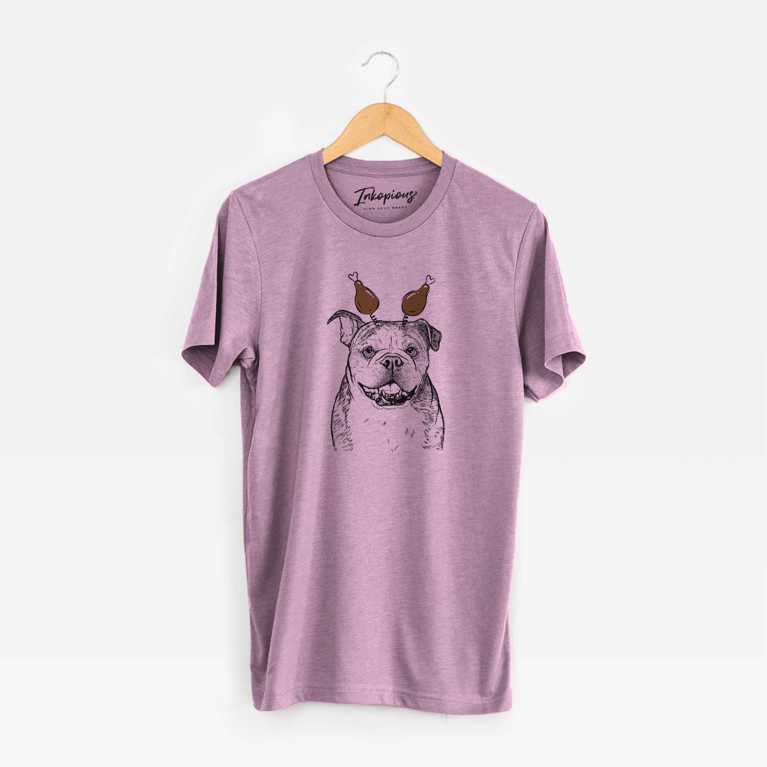 Thanksgiving Agatha the Boston Bulldog - Unisex Crewneck