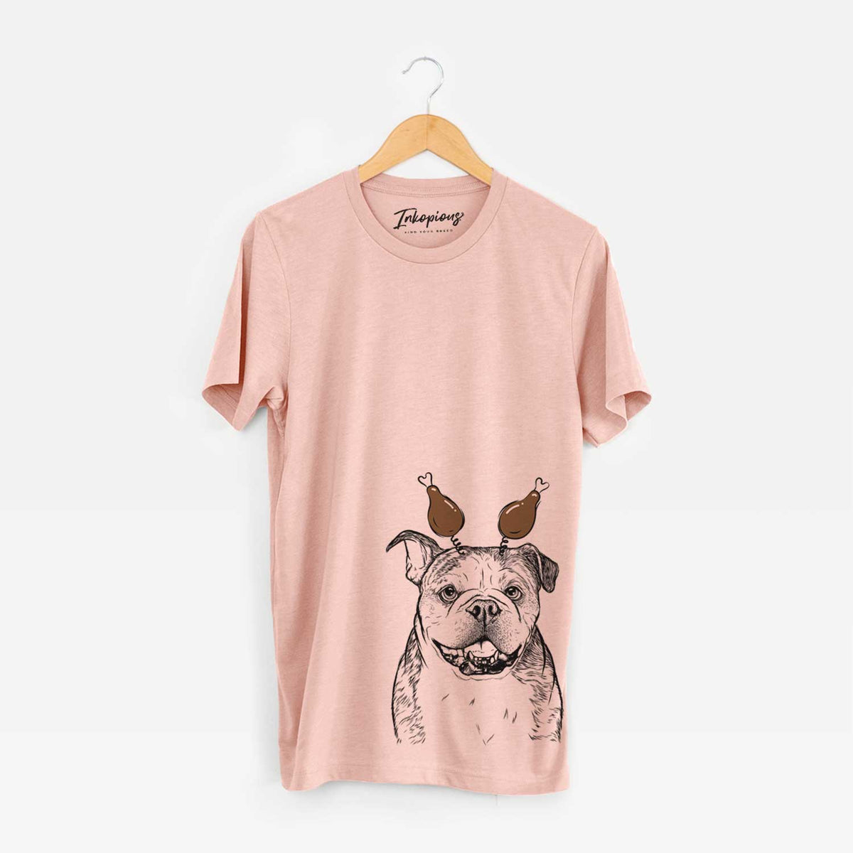 Thanksgiving Agatha the Boston Bulldog - Unisex Crewneck