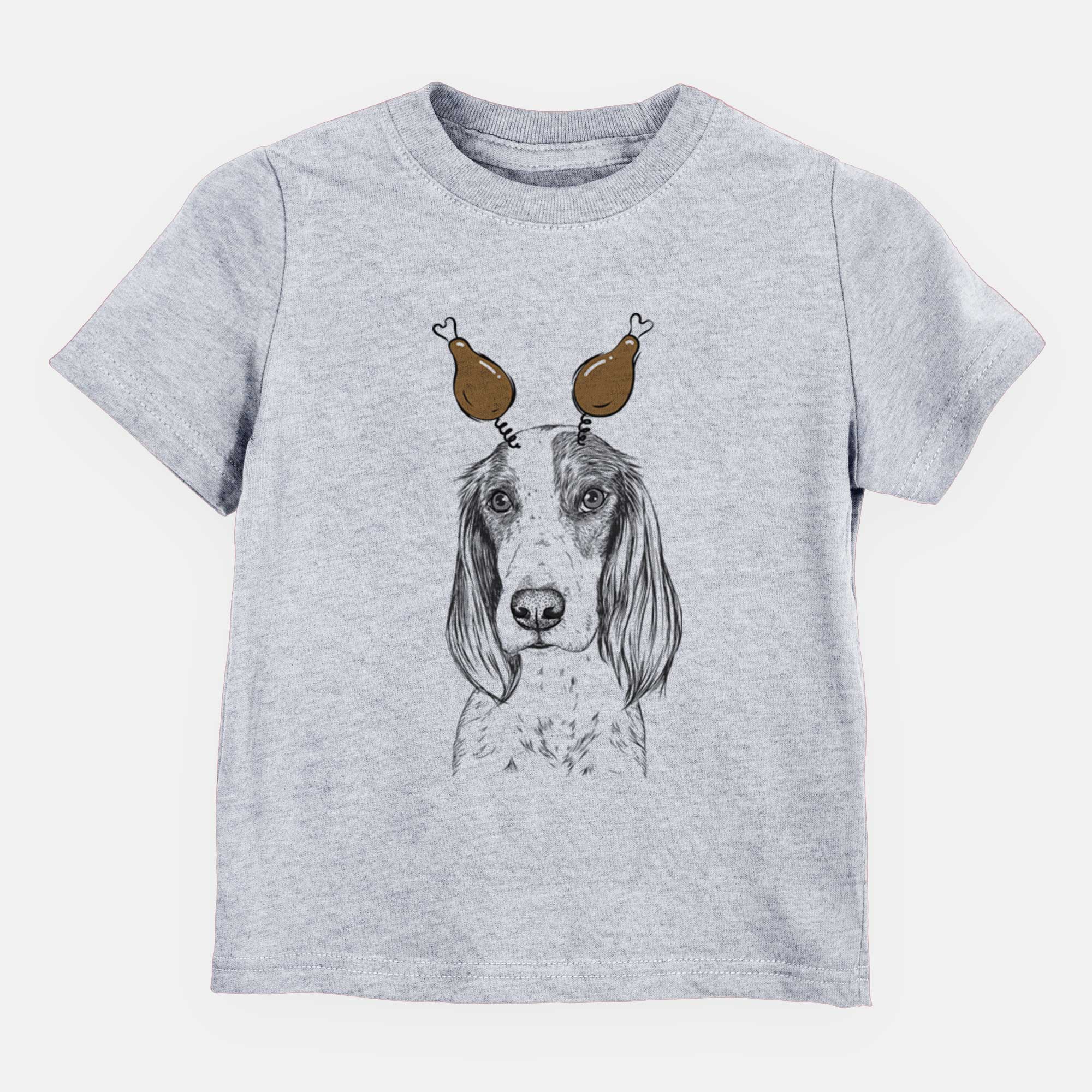 Thanksgiving Aline the Irish Red and White Setter - Kids/Youth/Toddler Shirt