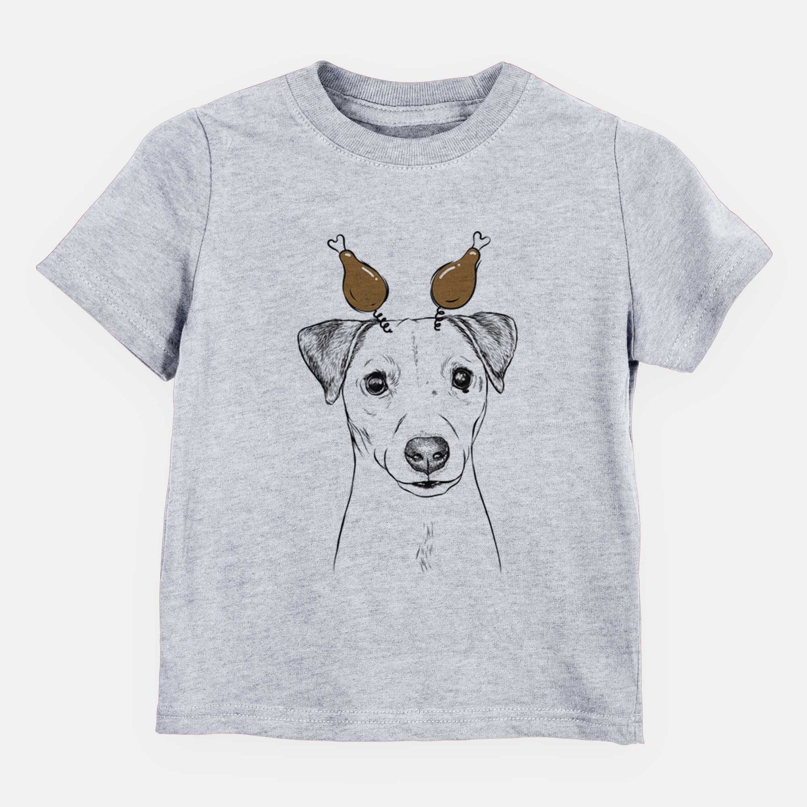 Thanksgiving Ally the Jack Russell Terrier - Kids/Youth/Toddler Shirt