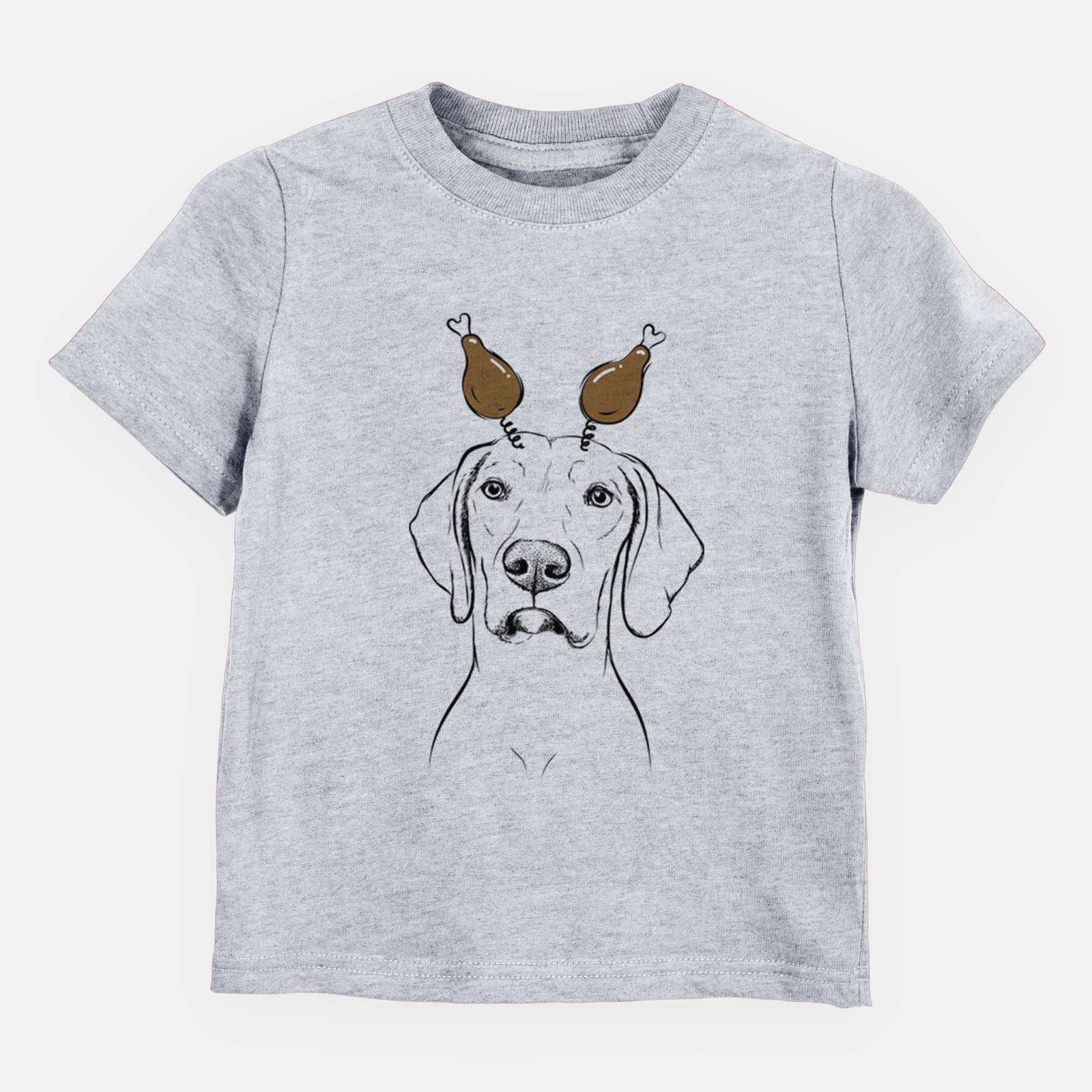 Thanksgiving Almond the Vizmaraner - Kids/Youth/Toddler Shirt