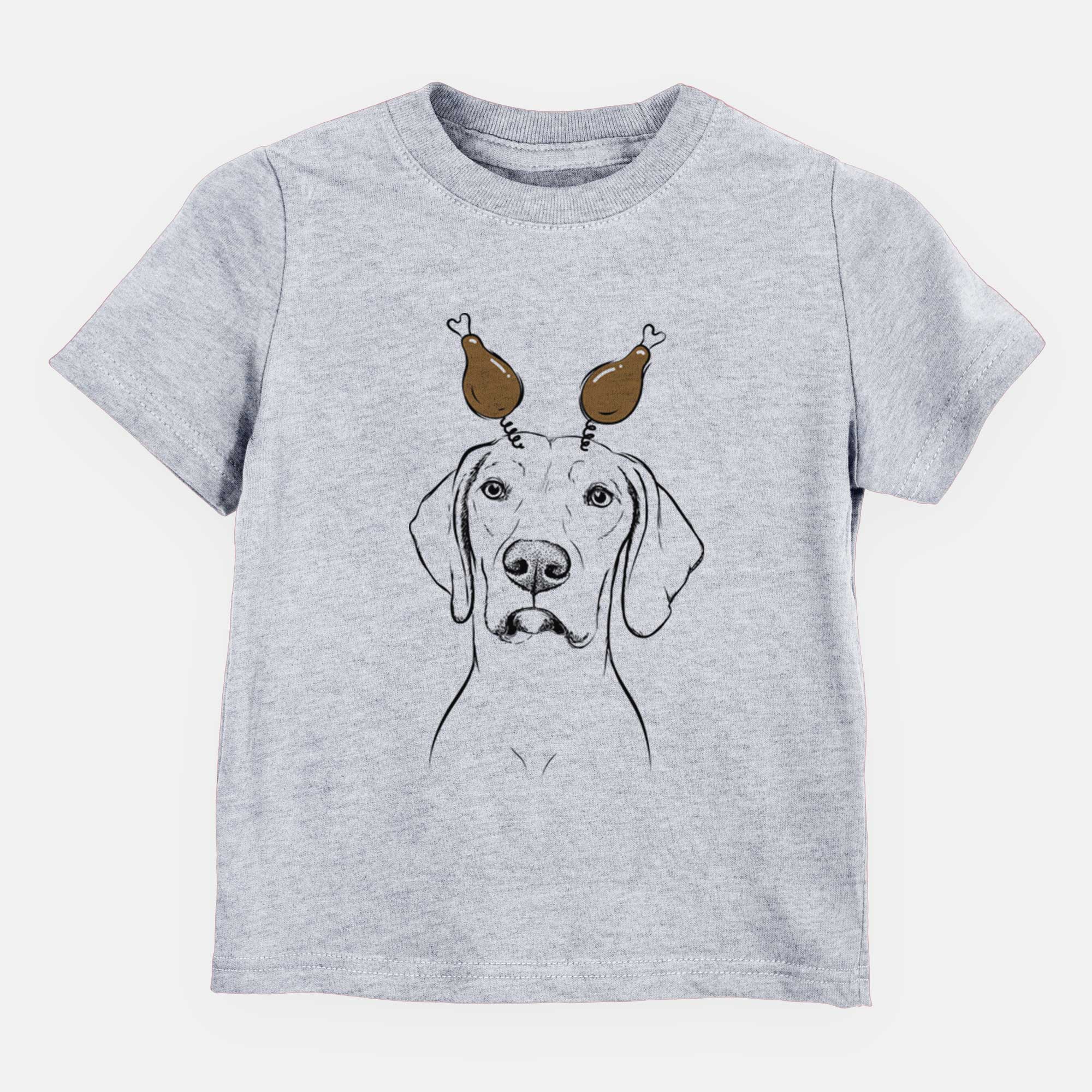 Thanksgiving Almond the Vizmaraner - Kids/Youth/Toddler Shirt