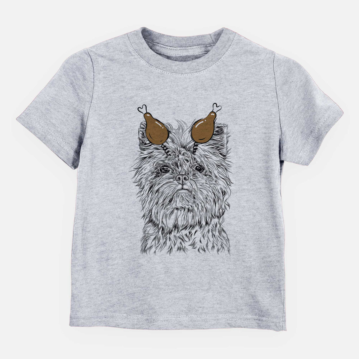 Thanksgiving Alvin the Affenpinscher - Kids/Youth/Toddler Shirt