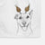 Annie Belle the Pitbull Mix Decorative Hand Towel