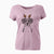 Thanksgiving Annie the Boxer - Women's V-neck Shirt