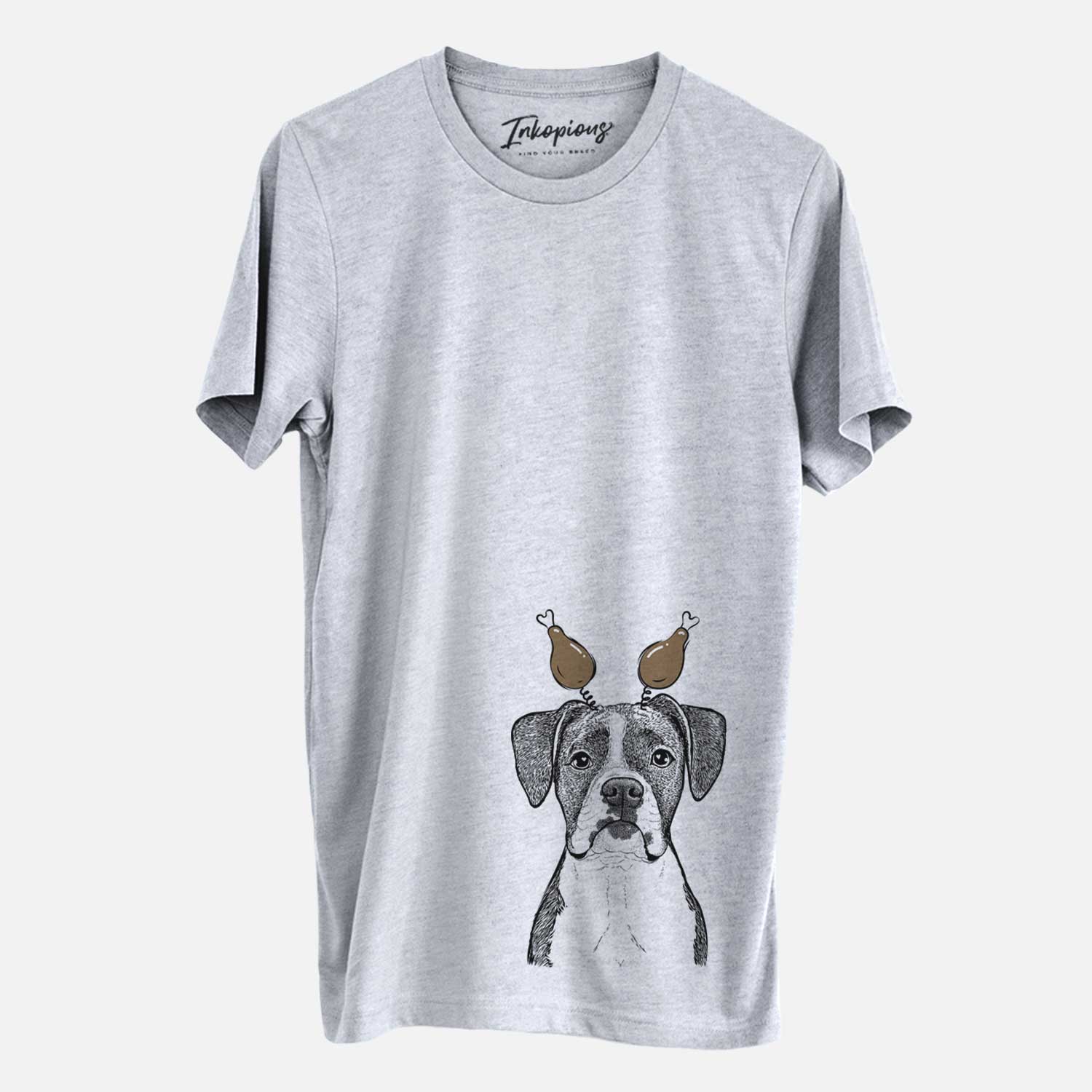 Thanksgiving Annie the Boxer - Unisex Crewneck