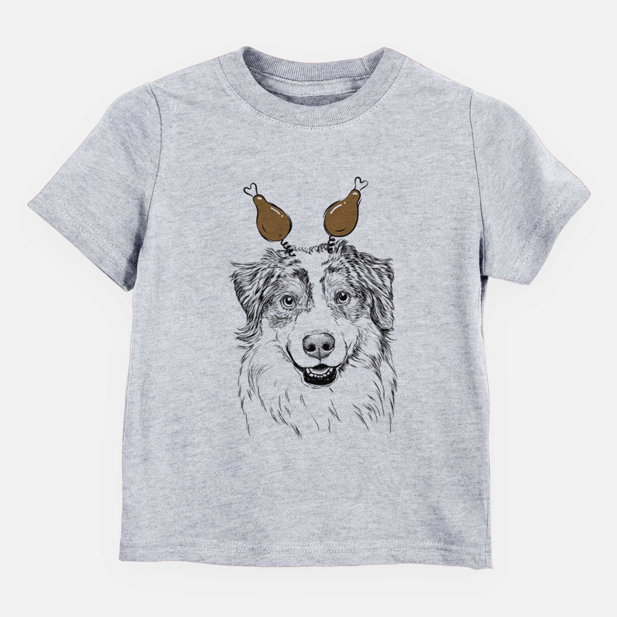 Thanksgiving Aonghus the Australian Shepherd - Kids/Youth/Toddler Shirt