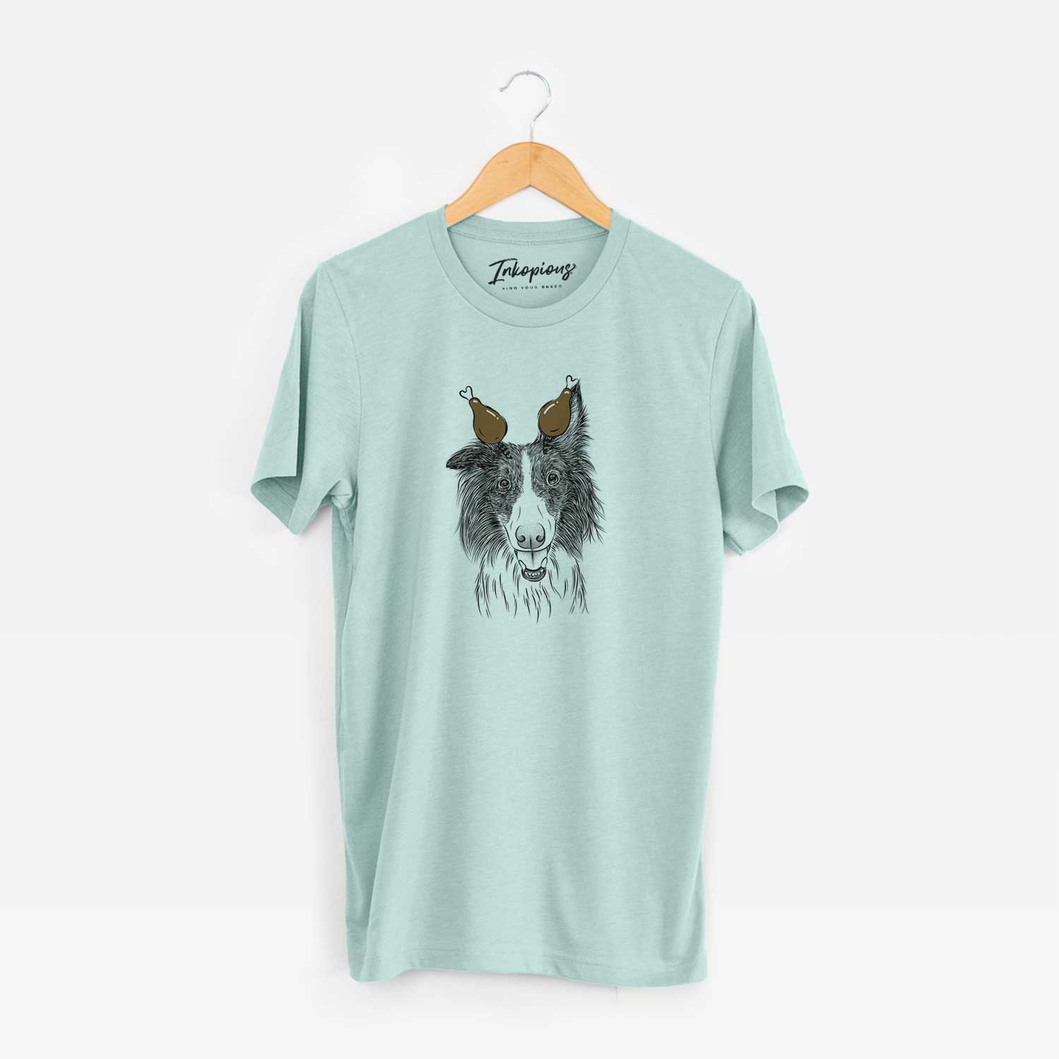 Thanksgiving Archie the Silken Windhound - Unisex Crewneck