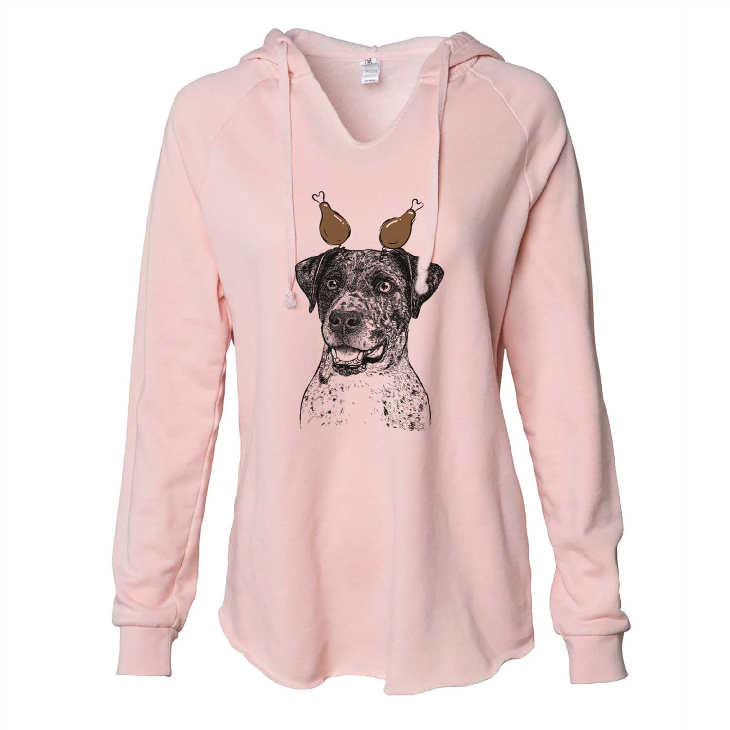 Thanksgiving Argos the Catahoula - Cali Wave Hooded Sweatshirt