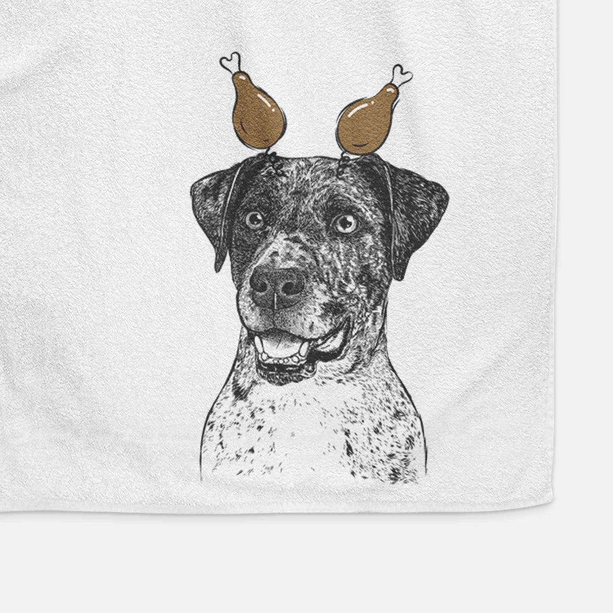 Argos the Catahoula Decorative Hand Towel