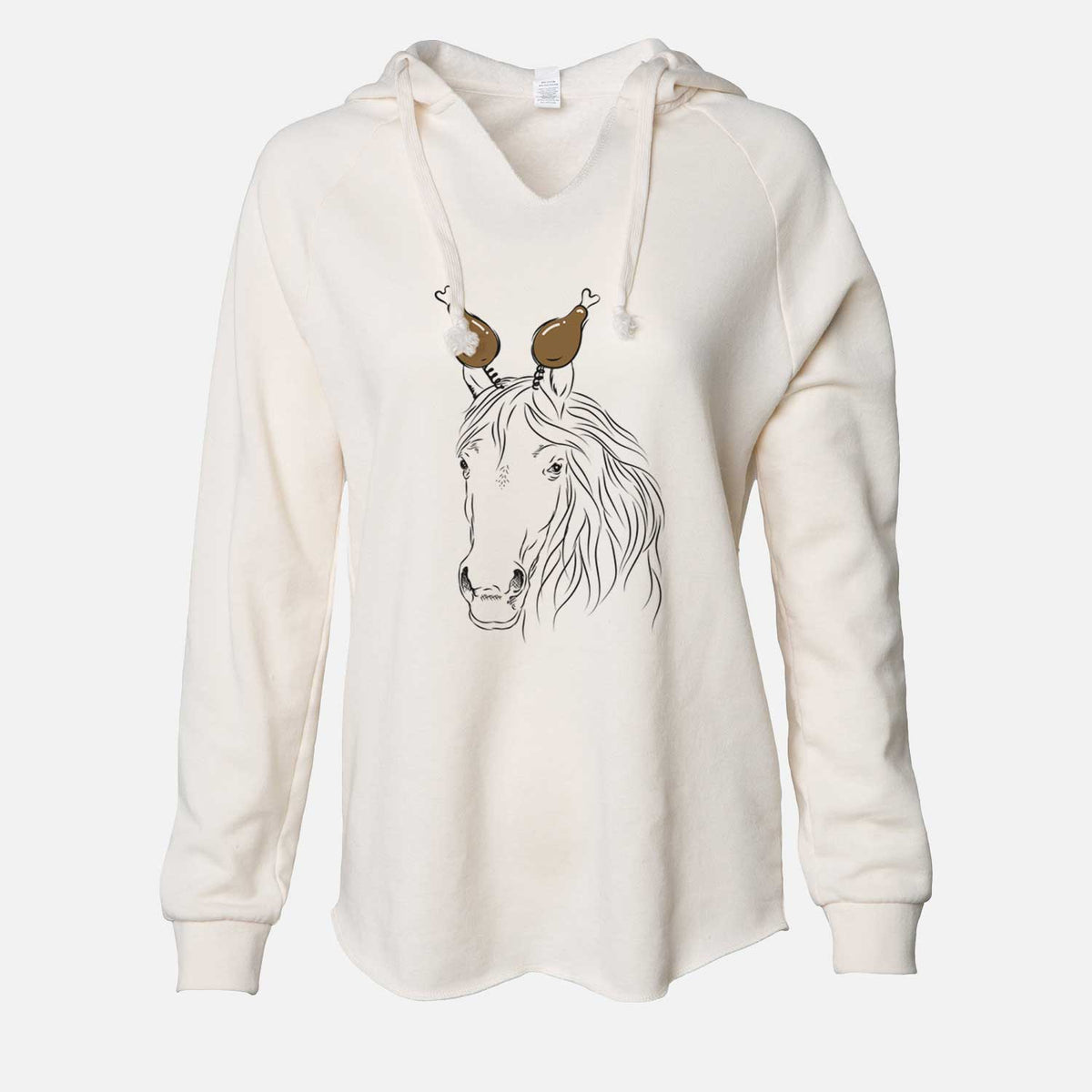 Thanksgiving Aria the Horse - Cali Wave Hooded Sweatshirt
