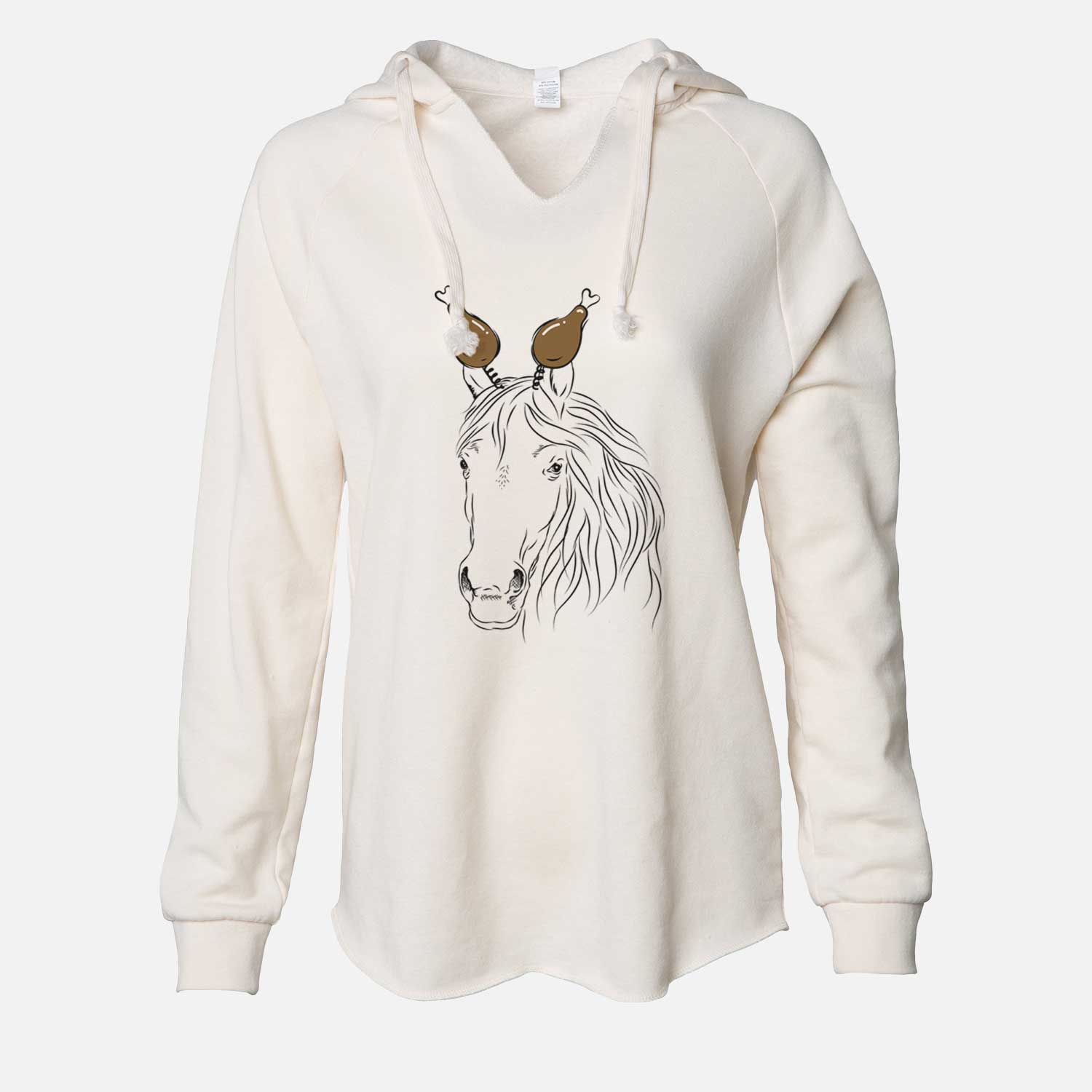 Thanksgiving Aria the Horse - Cali Wave Hooded Sweatshirt