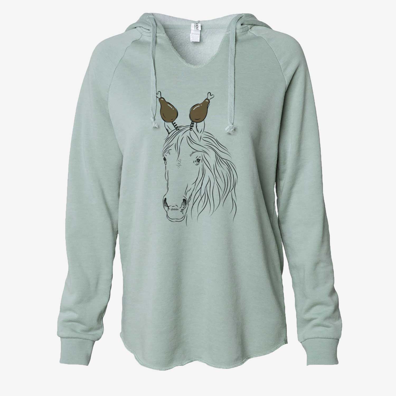 Thanksgiving Aria the Horse - Cali Wave Hooded Sweatshirt