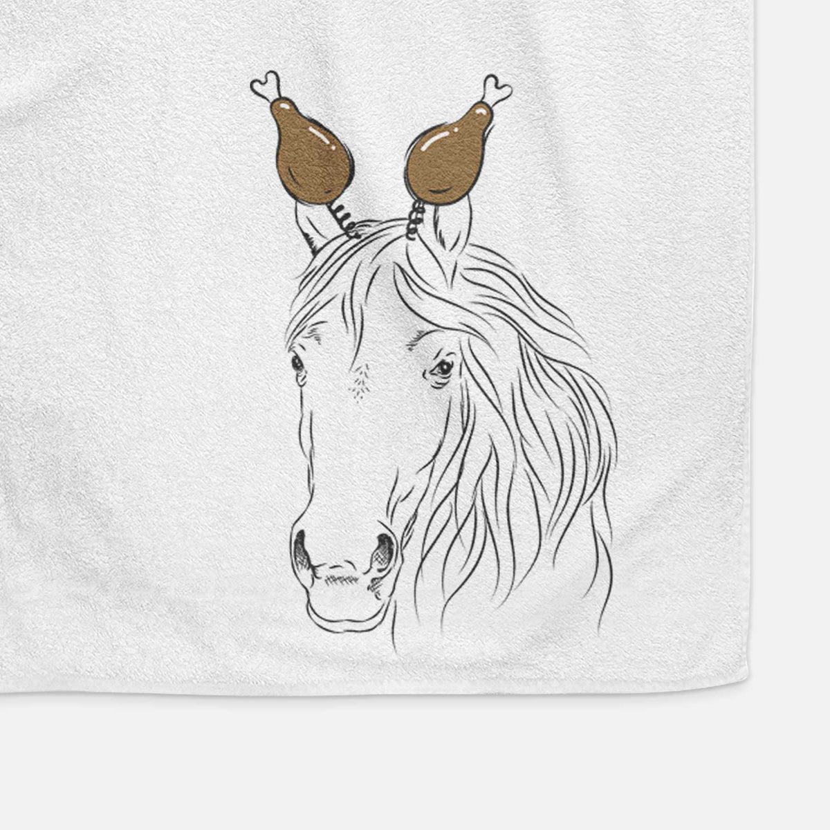 Aria the Horse Decorative Hand Towel