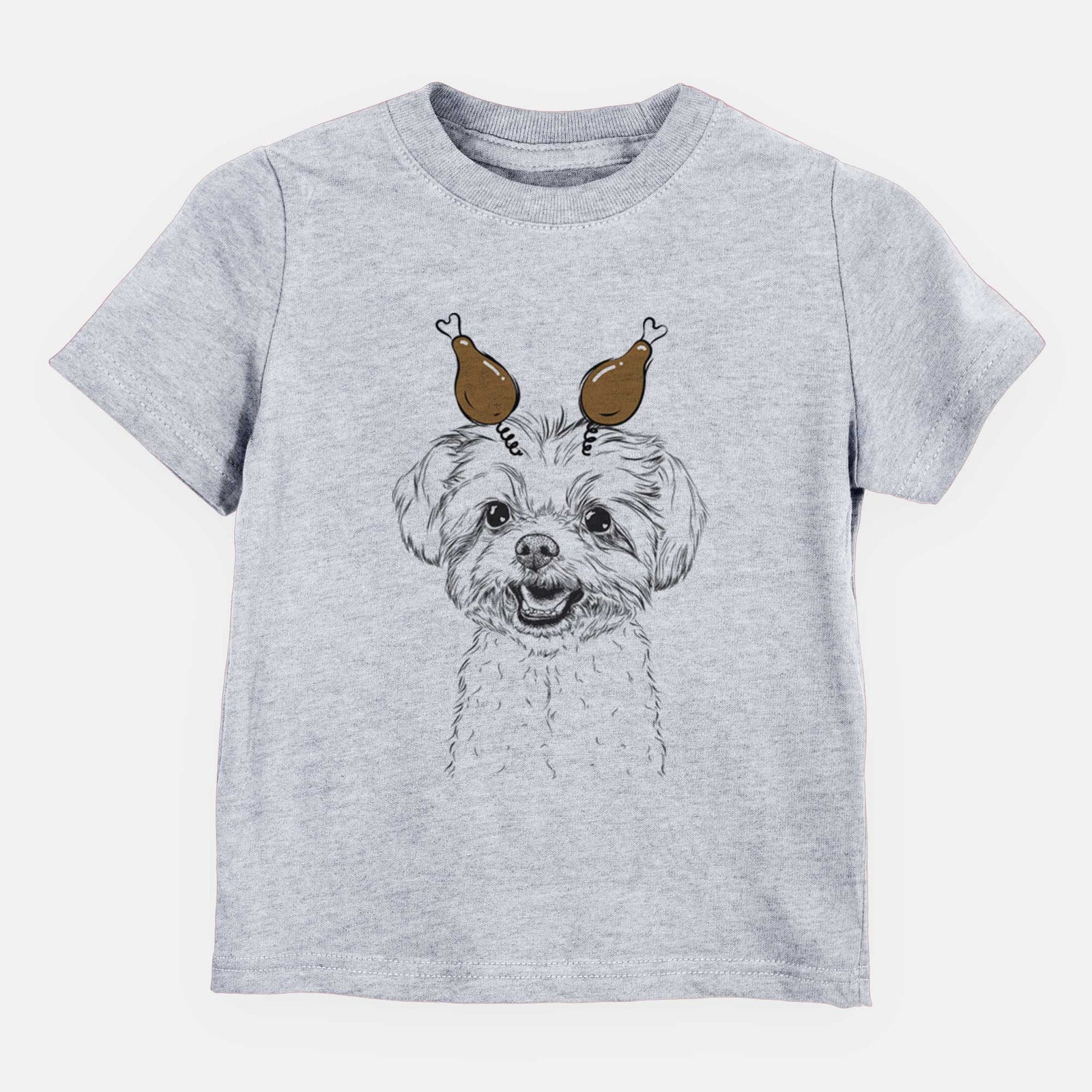 Thanksgiving Aspen the Morkie - Kids/Youth/Toddler Shirt