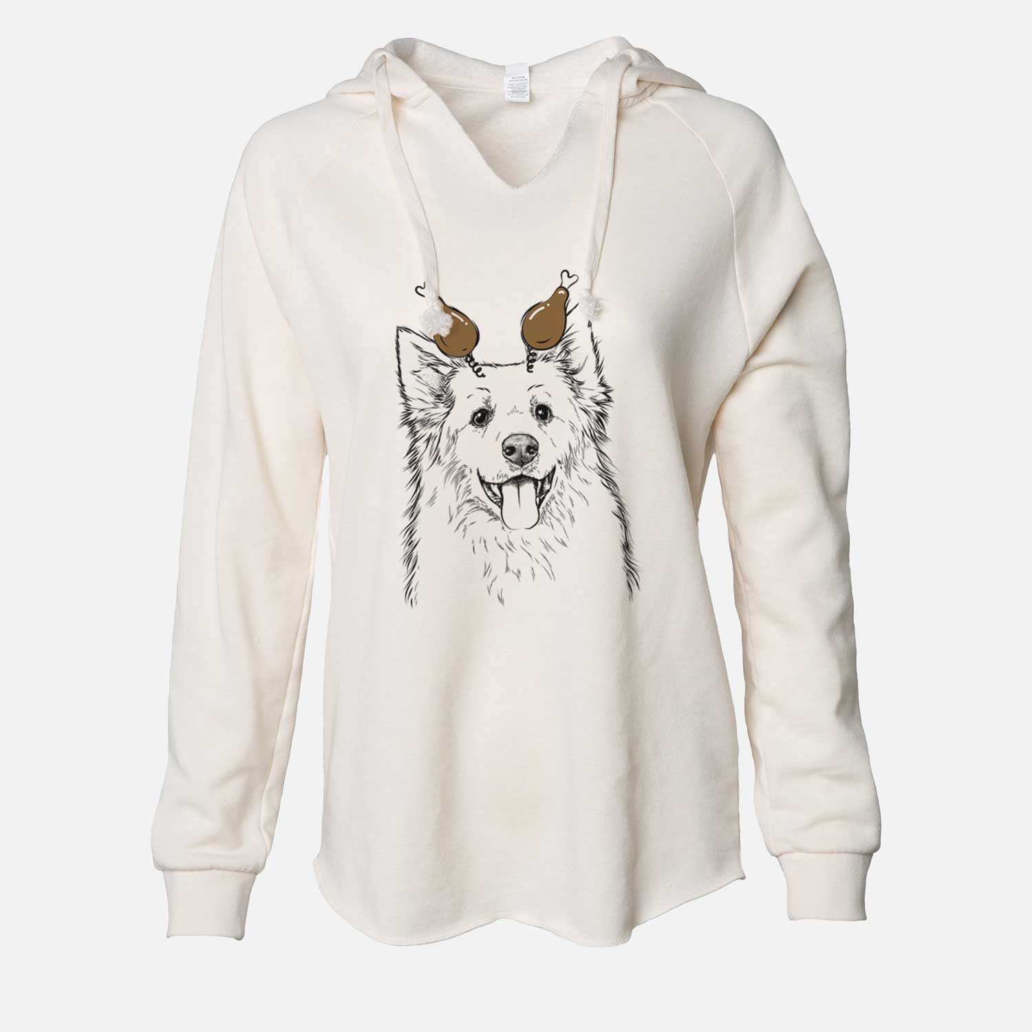 Thanksgiving Aspenita the Mixed Breed - Cali Wave Hooded Sweatshirt