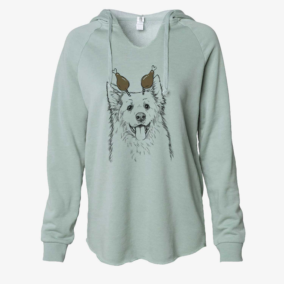 Thanksgiving Aspenita the Mixed Breed - Cali Wave Hooded Sweatshirt
